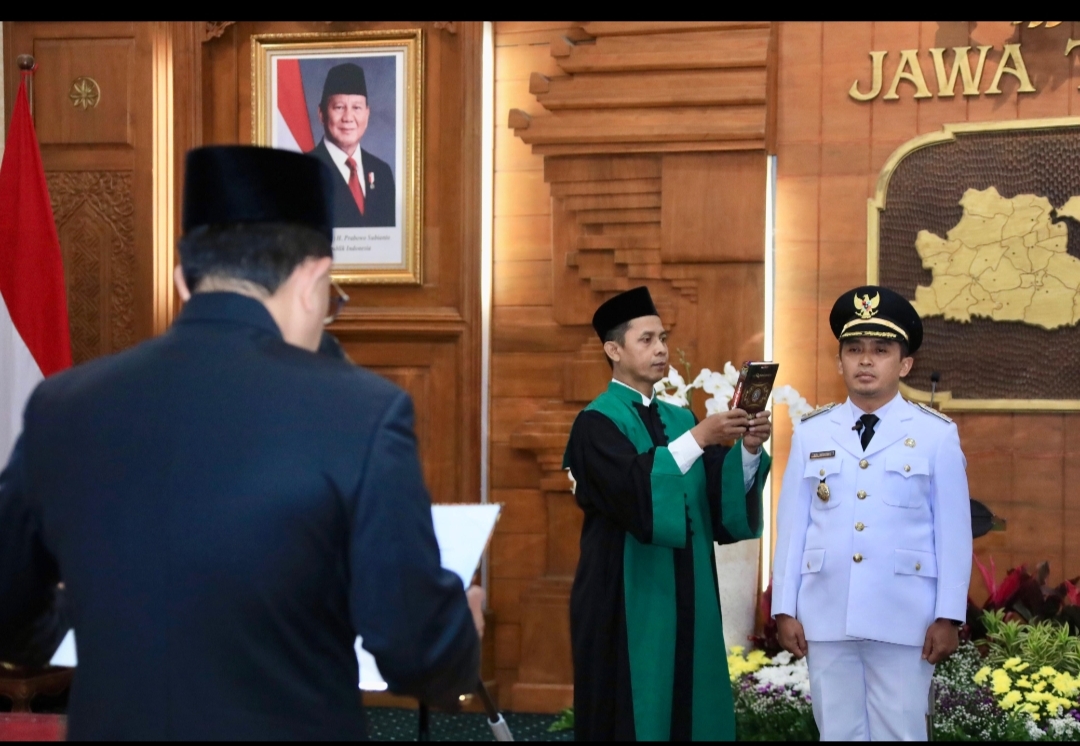 Pj. Gubernur Jatim Lantik Adi Wibowo sebagai Walikota Pasuruan