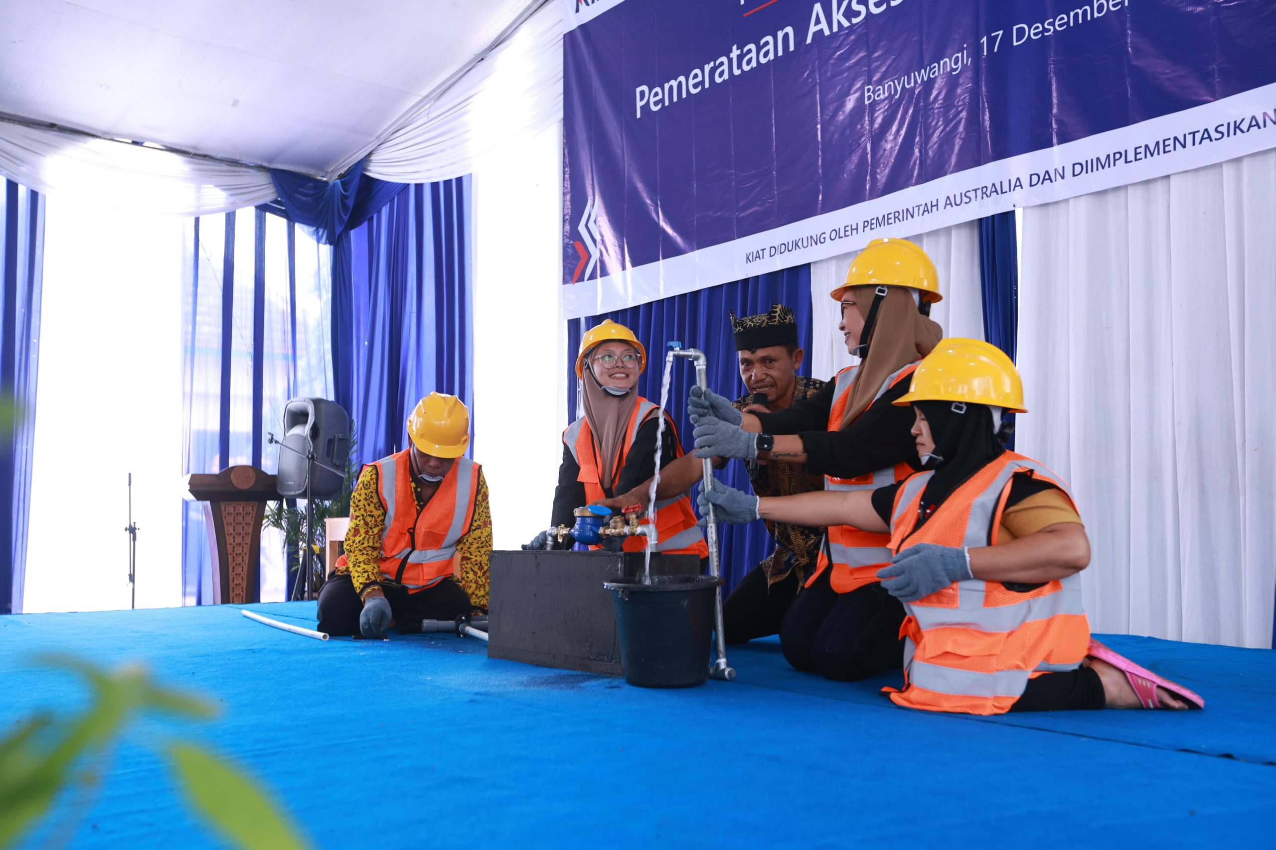 Penyediaan Air Minum untuk Penyandang Disabilitas Banyuwangi