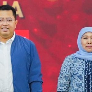 Giliran Lukmanul Khakim Sampaikan Selamat Kemenangan untuk Khofifah-Emil