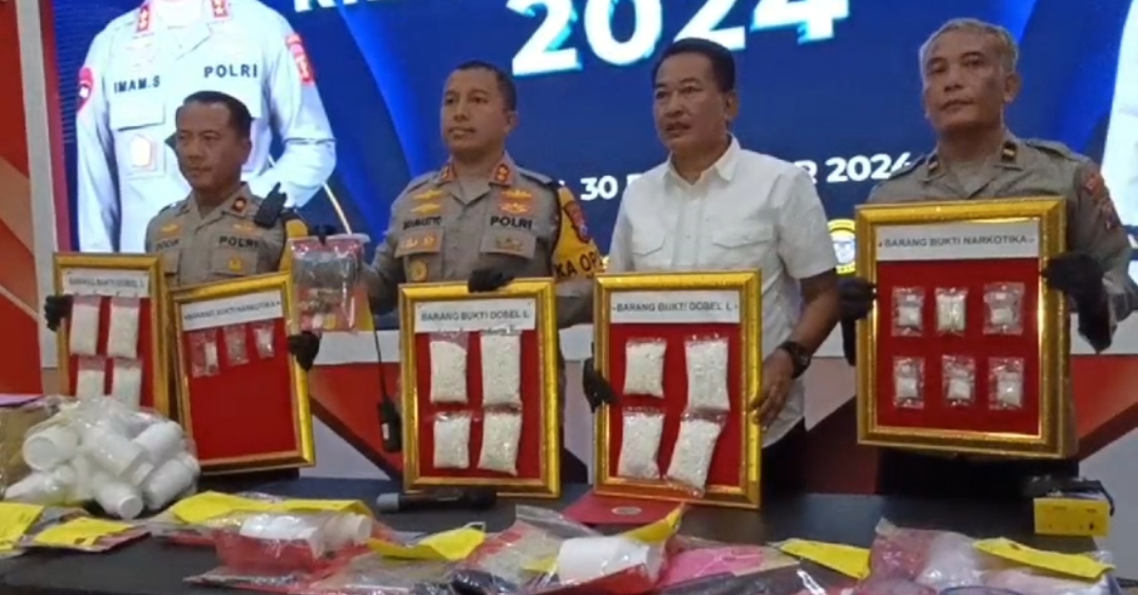 Polres Kediri Kota Ungkap 90 Kasus Narkoba