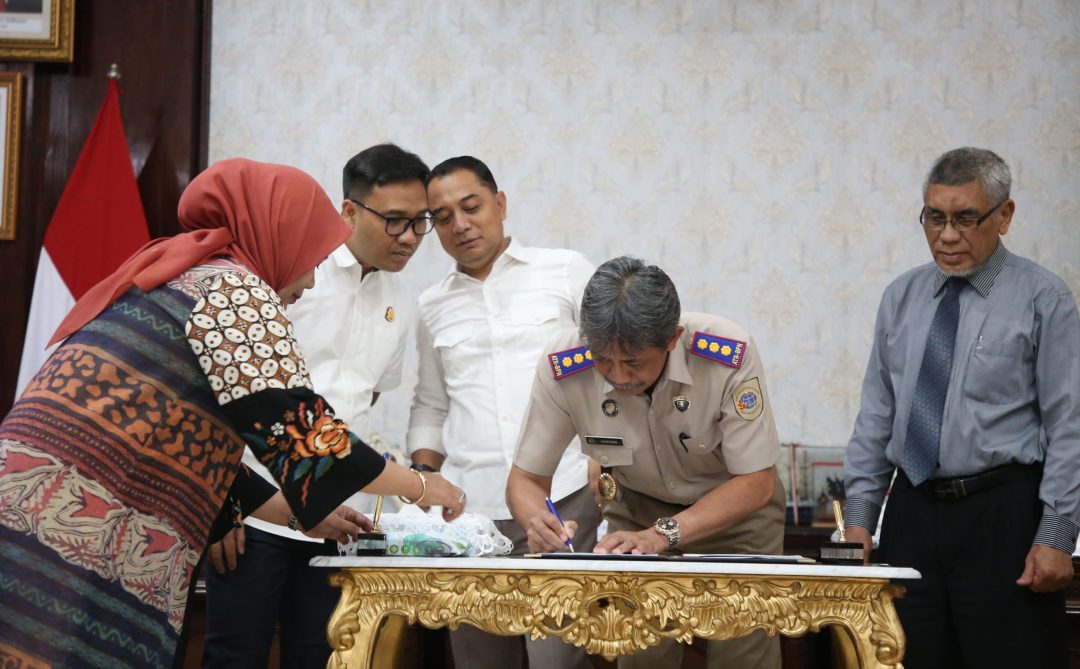 Pemkot Surabaya – PT AI Teken Kesepakatan Pengembalian Aset Jalan Bung Tomo Senilai Rp11 M