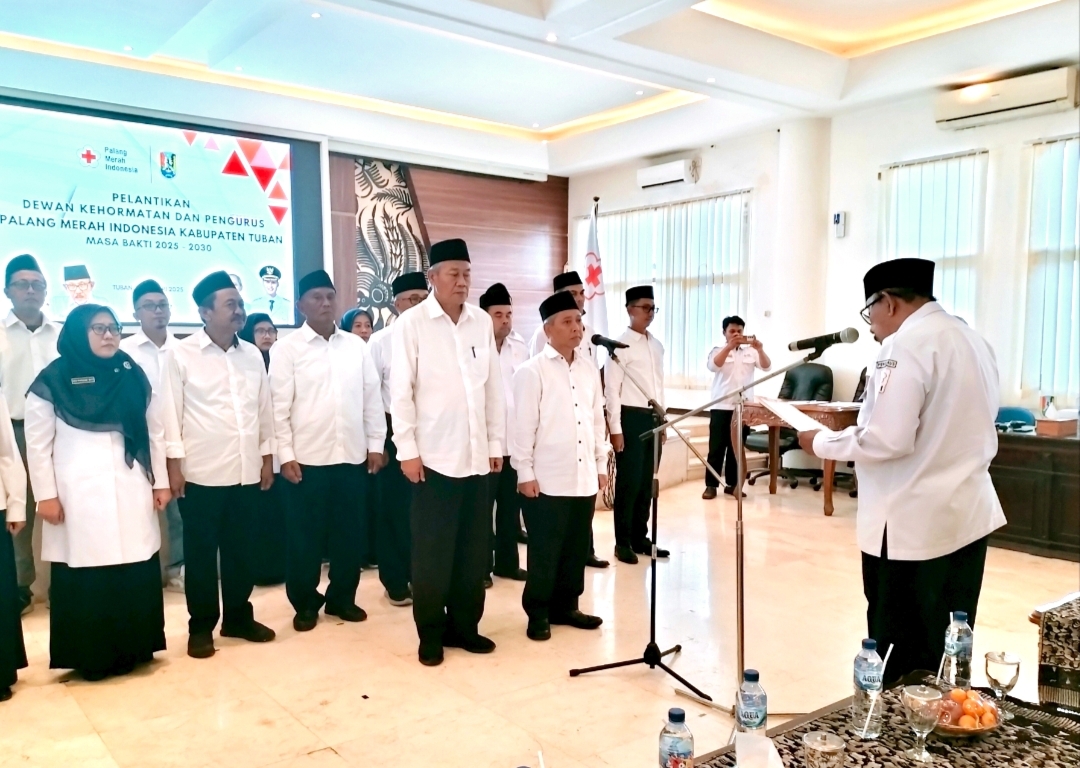 H. Imam Utomo Minta PMI Tuban Gencar Menangani Wabah PMK 