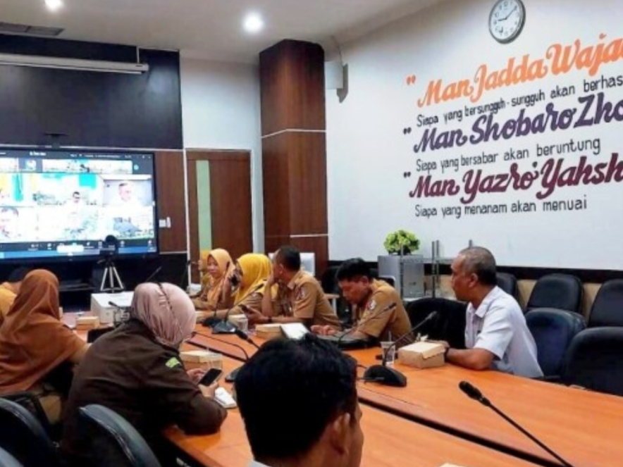 Jalankan Program Presiden RI, Pemkab Bojonegoro Ikuti Sosialisasi PKG