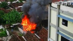 Salah Duga, Rumah Warga Terbakar Dikira RSUD dr. Soedono yang Hangus