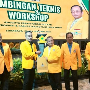 Golkar Jatim Bekali Anggota Fraksi dengan Strategi Dongkrak Ekonomi Daerah Lewat Bimtek