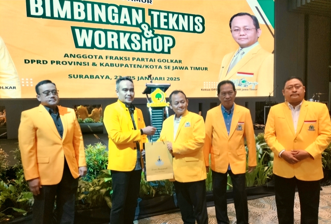 Golkar Jatim Bekali Anggota Fraksi dengan Strategi Dongkrak Ekonomi Daerah Lewat Bimtek