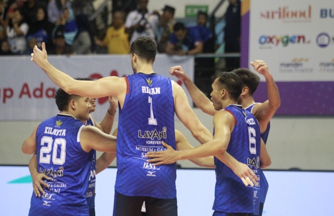 PLN Mobile Proliga 2025, Tak Terkalahkan Lima Laga, LavAni Pastikan Lolos Final Four