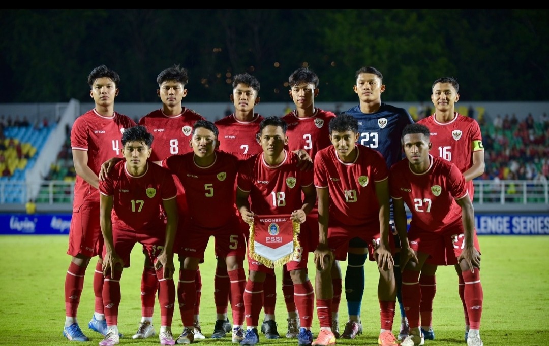 Mandiri U-20 Challenge Series 2025, Indonesia U-20 Tumbang Melawan Suriah U-20