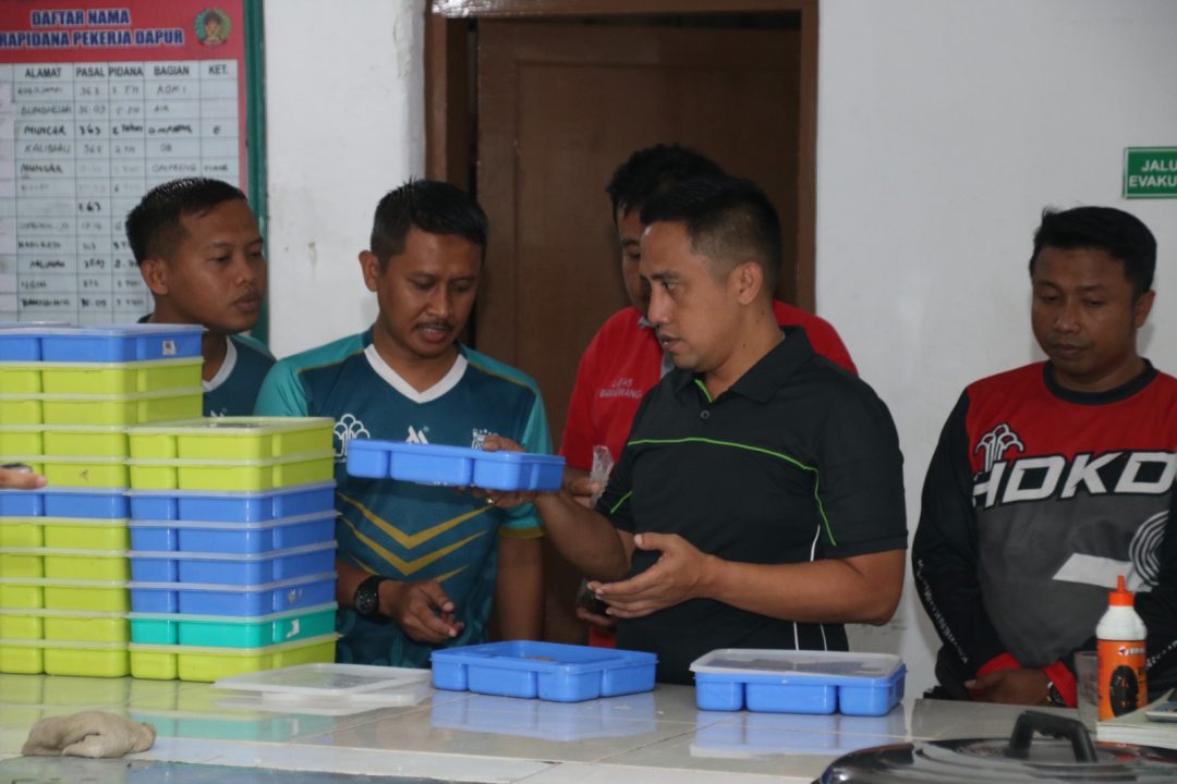 Kalapas Banyuwangi Kontrol Dapur Pengolahan Bahan Makanan