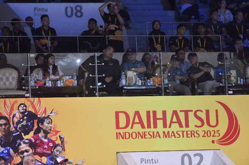 Turnamen Bulu Tangkis Daihatsu Indonesia Masters 2025, Menpora Beri Semangat