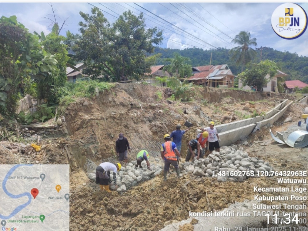 Kepala BPJN Sulteng: Kami Terus Kerjakan Perbaikan, Pasca Longsor Poso