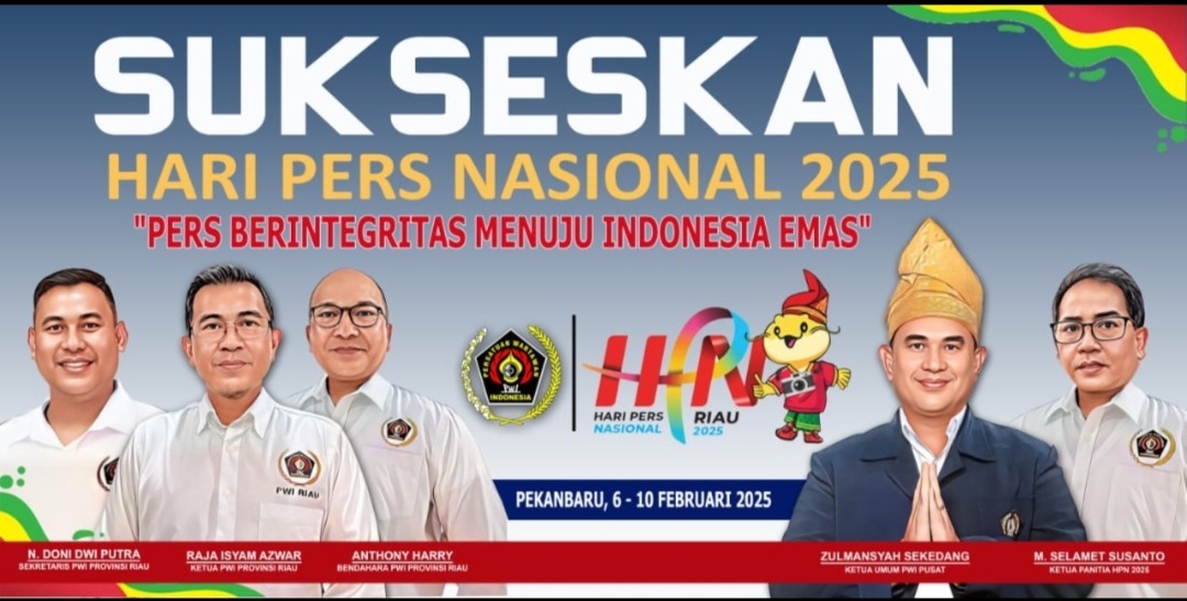 Puluhan Tokoh Pers Nasional Siap Hadiri HPN Riau 2025