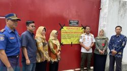 Satpol PP Bojonegoro Hentikan Sementara Kegiatan Produksi Pabrik PT Sata Tec Indonesia