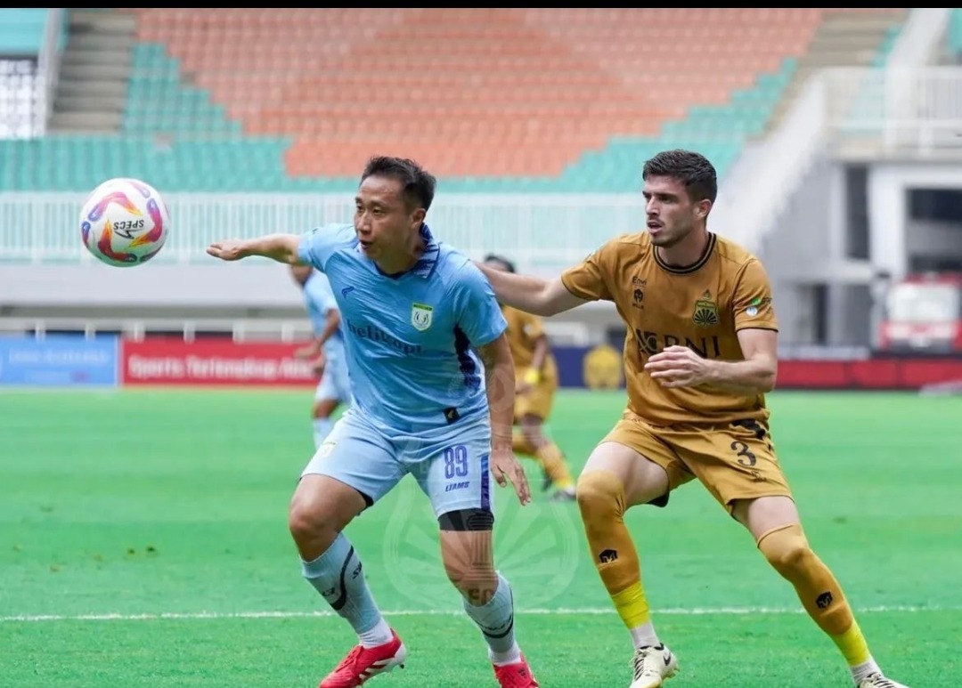 8 Besar liga 2 : Laga Sengit di Pakansari, Bhayangkara FC dan Persela Berbagi Poin 2-2