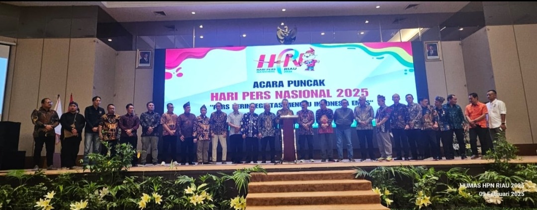 Deklarasi Riau Warnai Puncak Peringatan Hari Pers Nasional (HPN) 2025 di Pekanbaru Riau