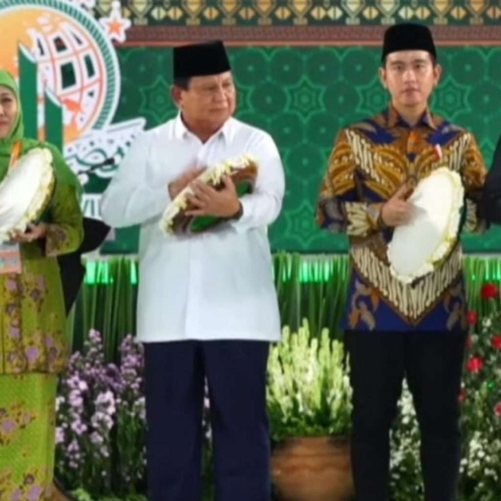 Buka Kongres XVlll Muslimat NU, Presiden Prabowo Terkesan dengan Program Muslimat