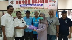 Rangkaian HPN 2025, PWI Jatim Gandeng UDD PMI Surabaya Sukses Gelar Donor Darah