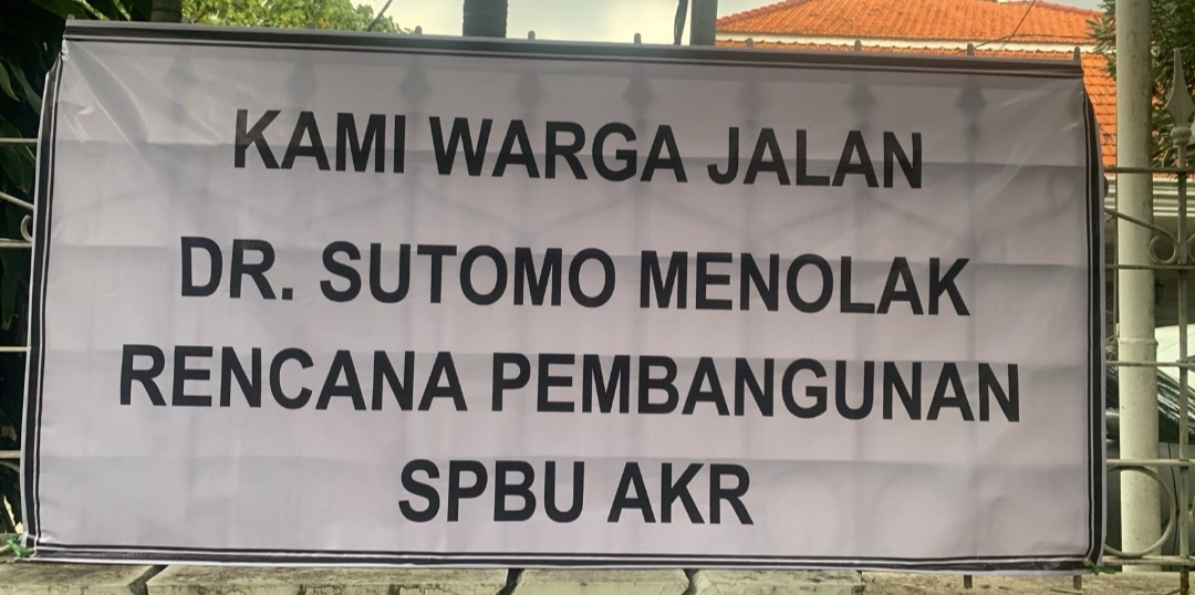 Rencana Pembangunan SPBU AKR Jalan Dr. Sutomo Surabaya Ditolak Warga