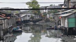 Masih Pasang Patok, Normalisasi Sungai Kalianak Sepanjang 3 Km