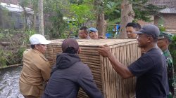 Dukung Program Ketahanan Pangan, Polisi Serahkan Keramba Ikan di Dusun Paeloan