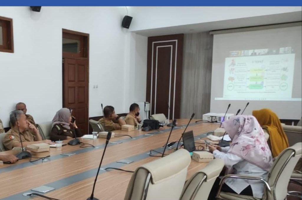 Bupati Bojonegoro Ikuti Zoom Meeting Pengawas Internal Bersama Mendagri