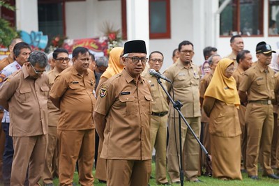 Pimpin Apel Perdana, Wakil Wali Kota Gus Qowim Tegaskan Komitmen untuk Kota Kediri