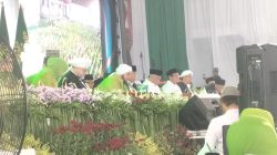 Ribuan Muslimat Padati Jatim Expo Ikuti Shalawat & Ijazah Manaqib Abdul Qadir Al-Jailani