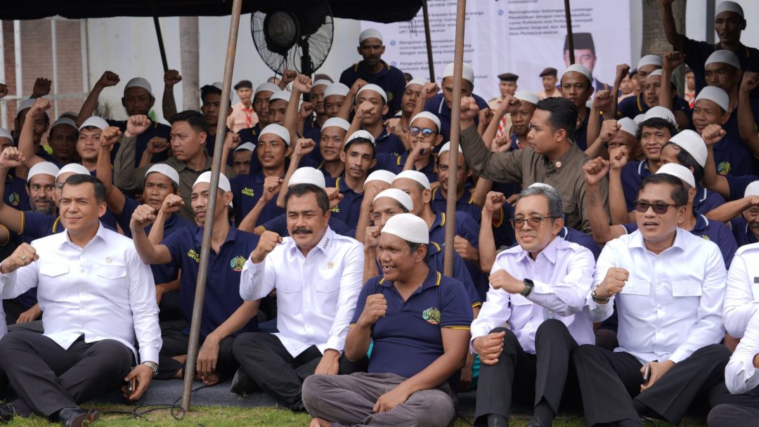 Menteri Imipas Makan Bersama Warga Binaan Rutan Cipinang