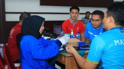 Wujud Kepedulian, Lapas Banyuwangi Bersama PMI Gelar Donor Darah