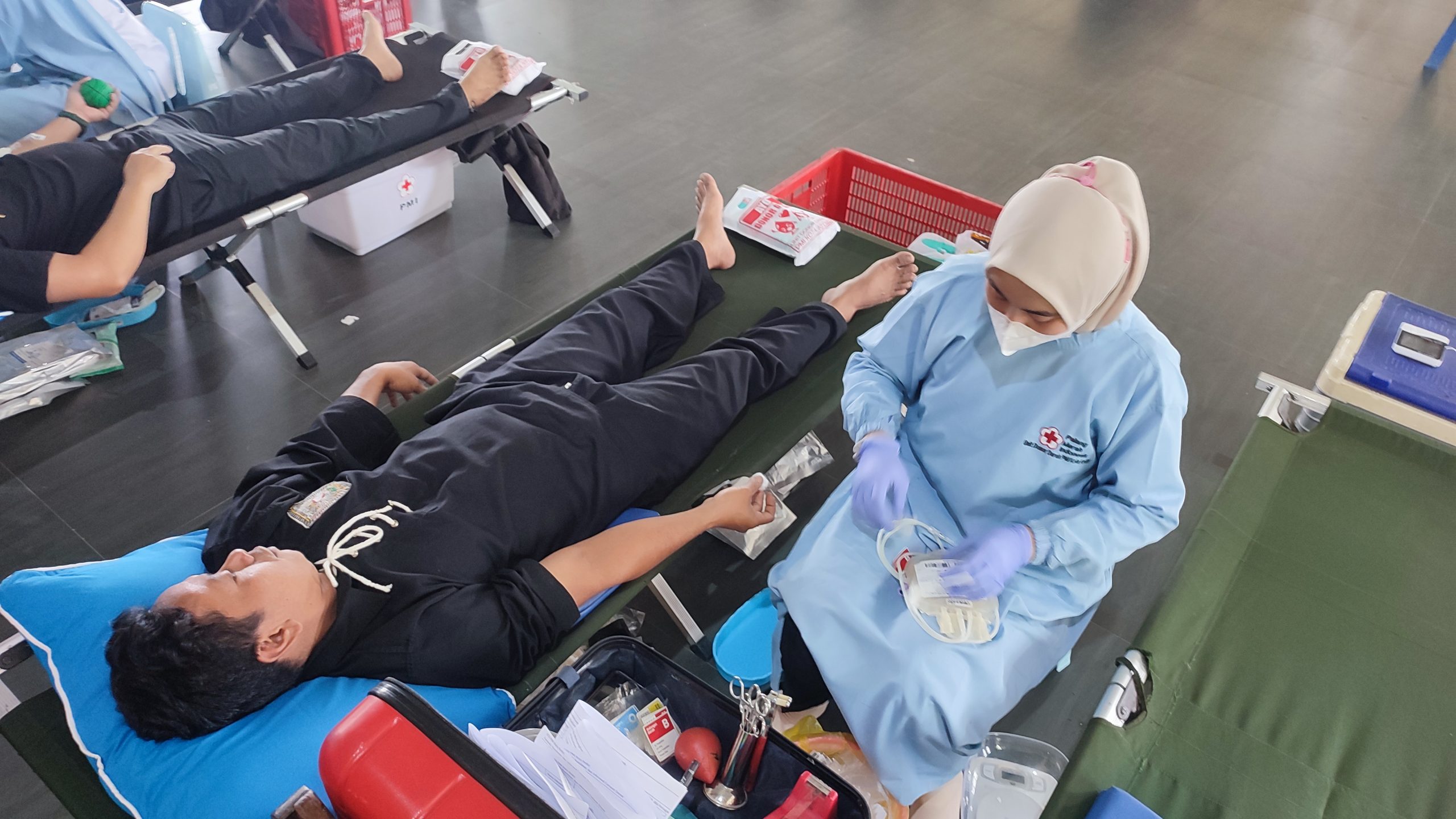 Pesilat PSHT Kota Kediri Gelar Donor Darah, Raih Sabuk Baru dengan Aksi Kemanusiaan