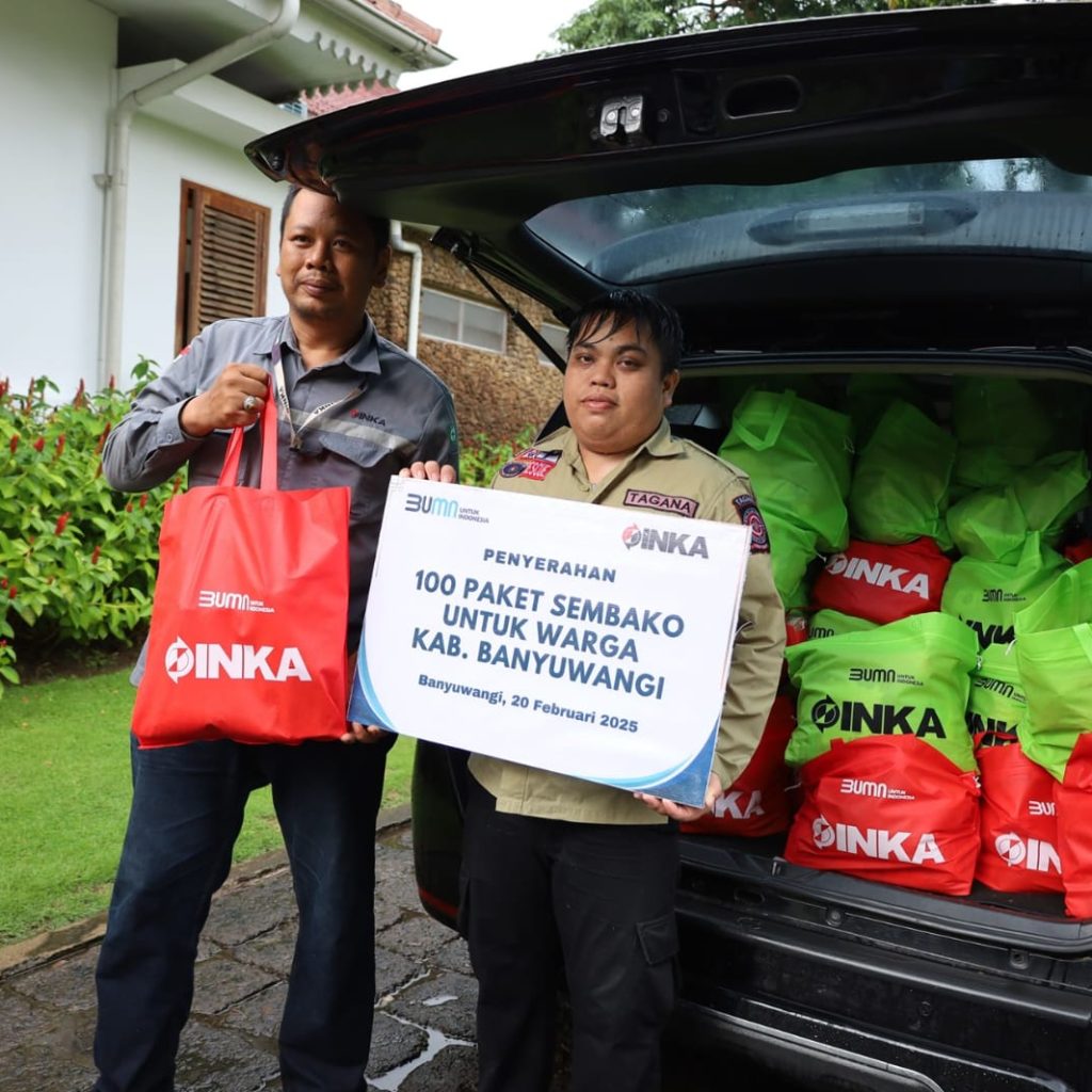 Terus Berdatangan, Sembako Pengganti Ucapan Karangan Bunga Bupati-Wakil Bupati Banyuwangi