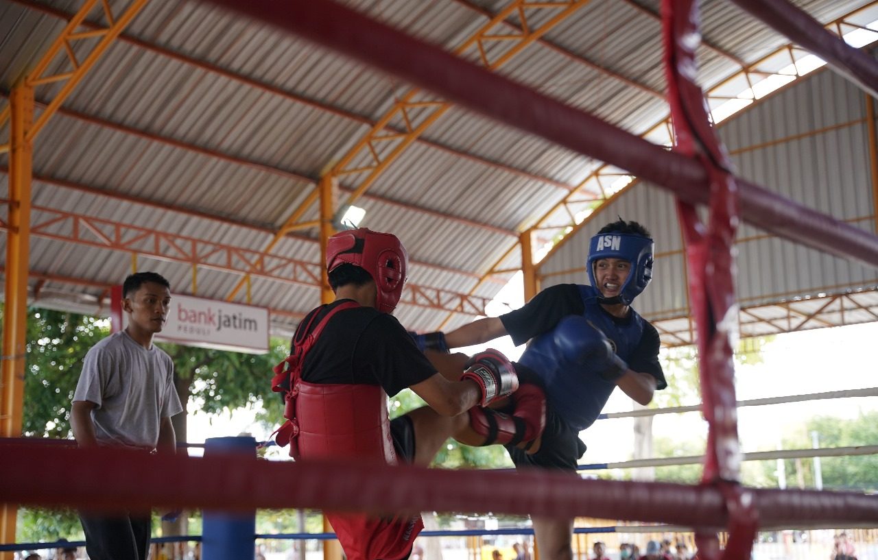 Kejuaraan Tarung Bebas Piala Bupati Tuban Diikuti 206 Atlet