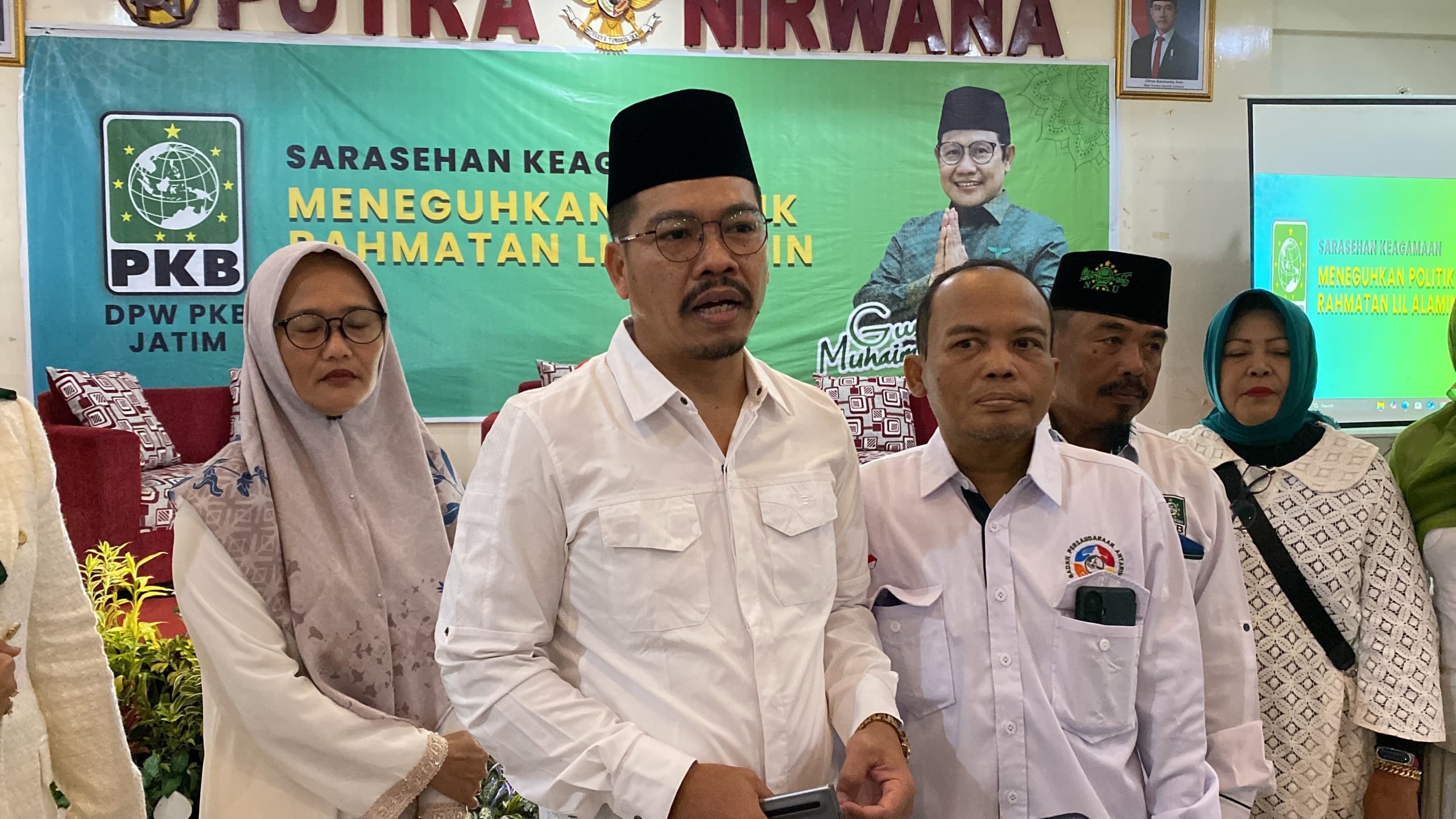 Ketua DPRD Magetan Suratno, ” Semoga PSU Berjalan Lancar Penuh Kedaiaman Dan Kebersamaan”