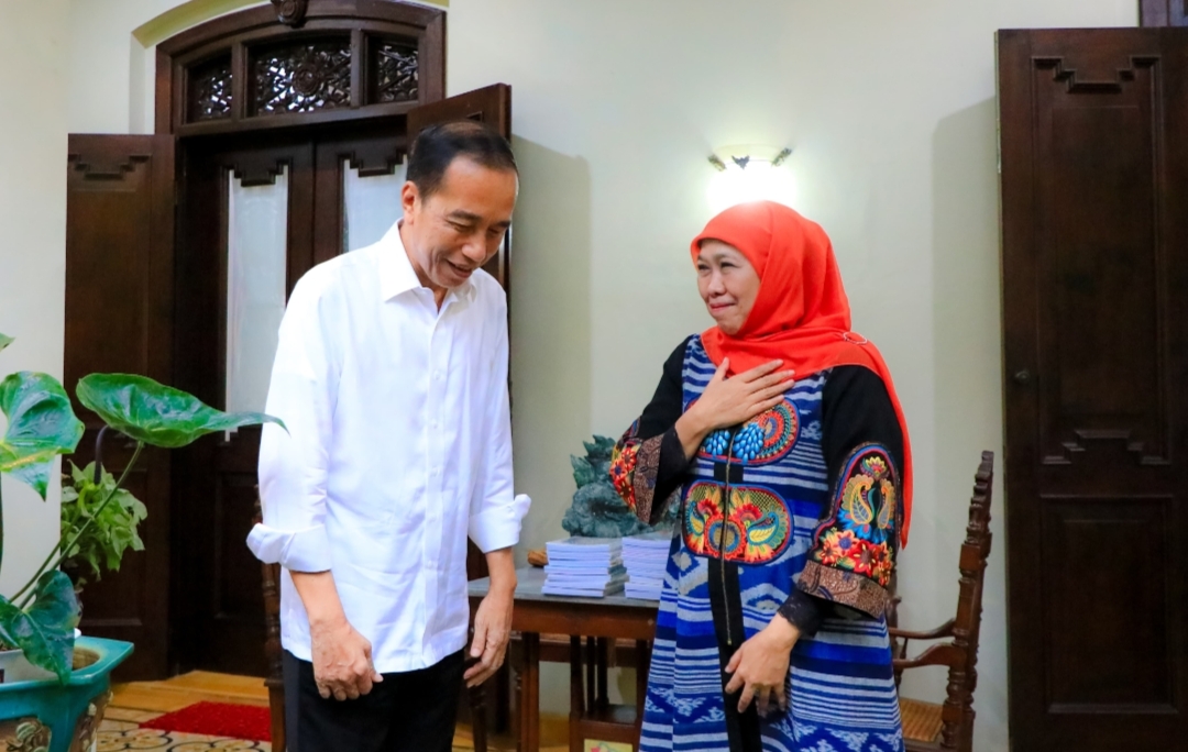 Khofifah-Emil Sowan Jokowi, Dapat Wejangan Siapkan Model Bisnis Sebelum Memulai Program Besar