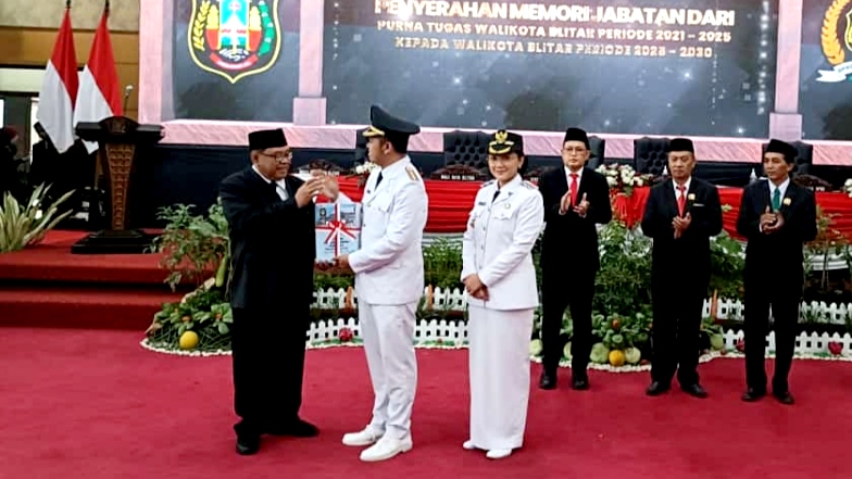 Sidang Paripurna Sertijab Wali Kota dan Wakil Wali Kota Blitar