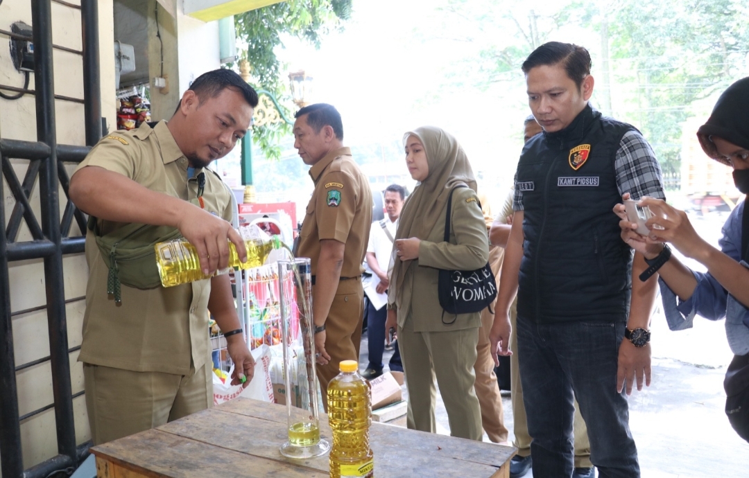 Di Magetan, Satgas Pangan Temukan Minyakkita Volume Kurang dan Kualitas Dibawah Standart