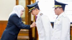 Bupati dan Wabup Pamekasan Dilantik, Gubernur Khofifah, Padukan RPJMD Dengan Provinsi dan RPJMD Pusat