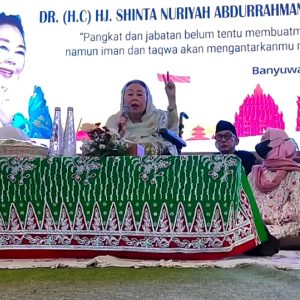 Nyai Hj. Shinta Nuriyah Wahid Hadiri Buka Puasa Lintas Elemen di Banyuwangi