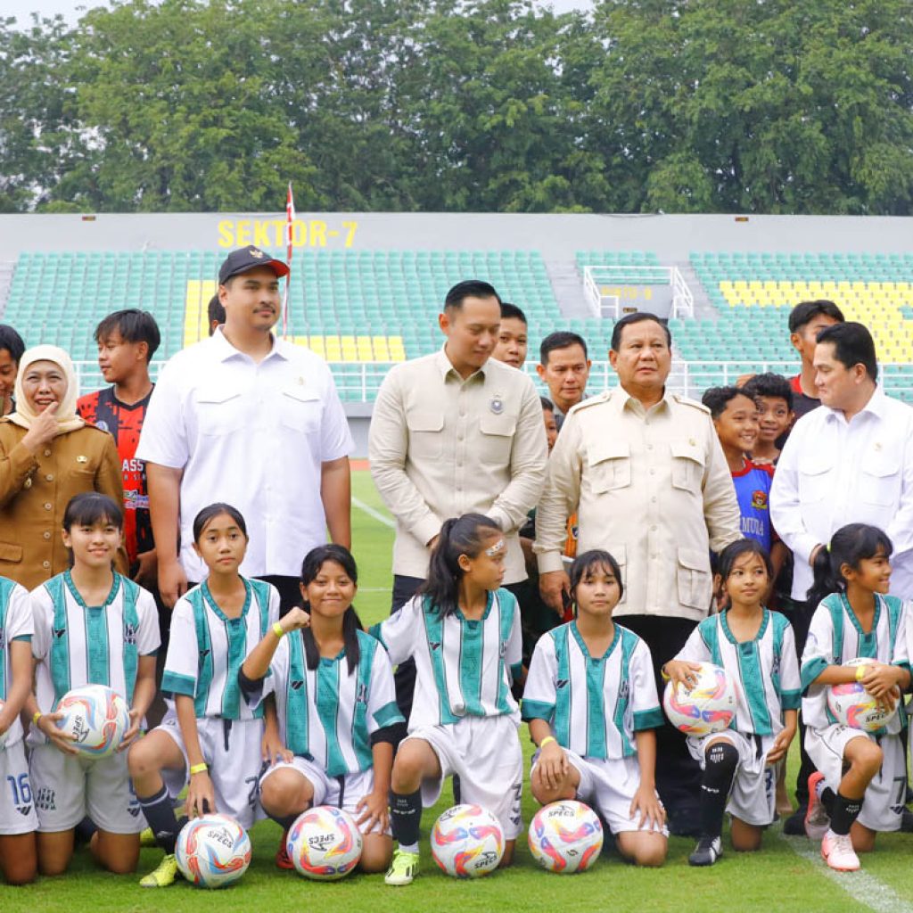 Bentuk Komitmen Pemerintah Pusat Tingkatkan Olahraga Nasional, Presiden Prabowo Resmikan 17 Stadion Secara Serentak