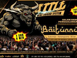 Saksikan Battle Sound System Karangsono Kanigoro 17-18 April 2026