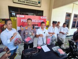 Beraksi di 6 Kecamatan, Pencuri Meteran Air Banyuwangi Ditangkap Polisi