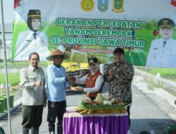 Sambut Kemarau Walikota Mojokerto Bikin Gerakan Tanam Serempak Jaga Ketersediaan Pangan