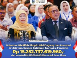 Misi Dagang Jatim di Malaysia Bukukan Transaksi Rp15,25 Triliun