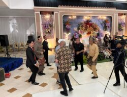 Resepsi Pernikahan Direktur PT Hijaz Textile Industry Jadi Pesta Samar