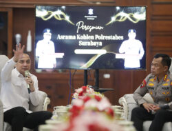 Polrestabes Surabaya Terima Hibah Rehabilitasi Asrama Koblen dari Pemkot