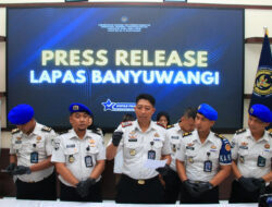 Buang Paket Diduga Sabu, Pengunjung Wanita Lapas Banyuwangi Ditangkap Petugas