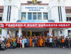 Bawa Misi Toleransi, Bhikkhu ASEAN Mampir di Kota Surabaya