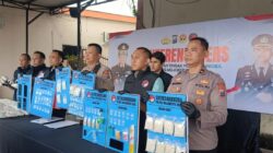Polres Mojokerto Gagalkan Peredaran Narkoba Senilai 1,1 Miliar dan Ringkus 57 Tersangka