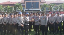 Polres Blitar Lepas Siswa Diktuk Bintara Polri Brimob Kembali ke SPN Mojokerto