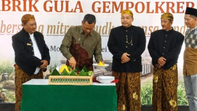 PG Gempolkrep Target Produksi 80 Ribu Ton Gula pada Musim Giling 2026